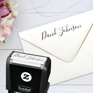 Custom Name Signature Personalized Self-inking Stamp