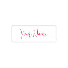 Custom Name Signature Self-inking Stamp Stamps