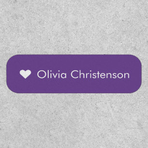 Custom Name Simple Text Kids Name  Patch