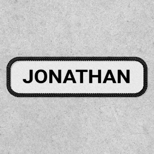 Custom Name Simple Text Your Words Patch