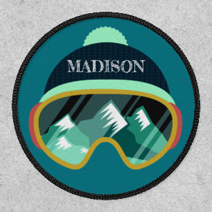 Custom name Ski Mask Patch