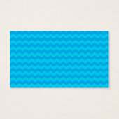 Custom name sky blue chevrons pink bow (Back)