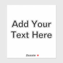 Custom Name Slogan Logo Art Photo Personal 6"x6"