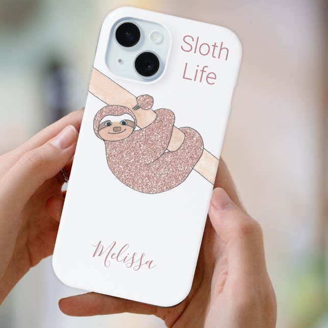 Custom Name Sloth Life  Case-Mate iPhone Case (Creator Uploaded)