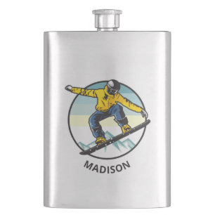 Custom name SNOWBOARDER Flask