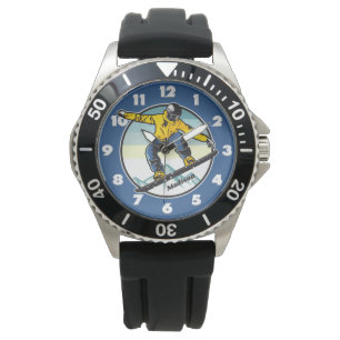 Custom name SNOWBOARDER Watch