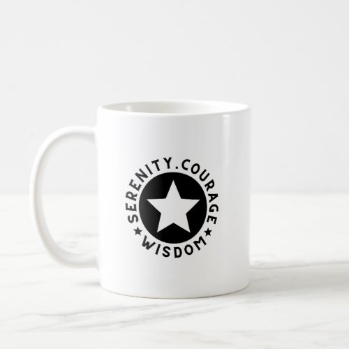 Custom Name  Sober Date Sobriety Quote Coffee Mug