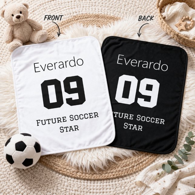 Custom Name Soccer Baby Future Star Blanket (Creator Uploaded)
