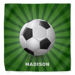 Custom name Soccer Ball Bandana