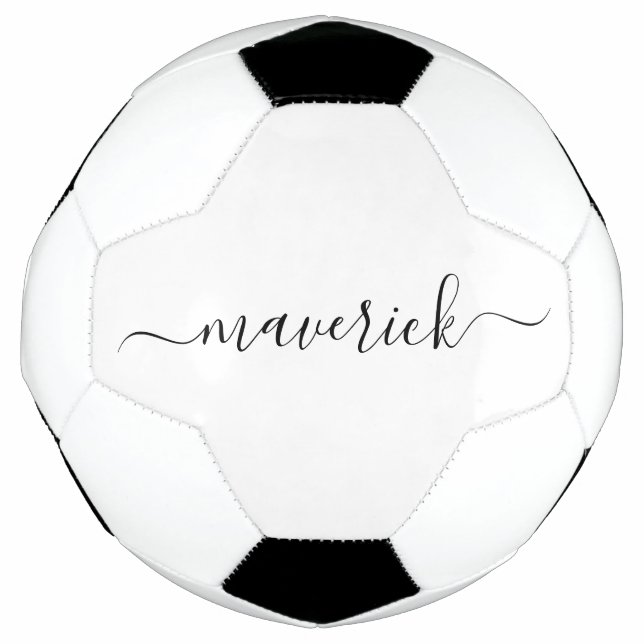 Custom Name Soccer Ball Personalized for All Ages (Front)