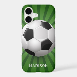 Custom name Soccer Ball phone cases