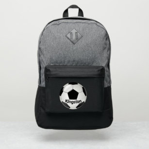 Custom Name Soccer Ball Port Authority® Backpack