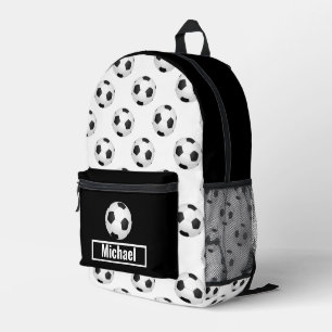 Custom Name Soccer Boys Backpack