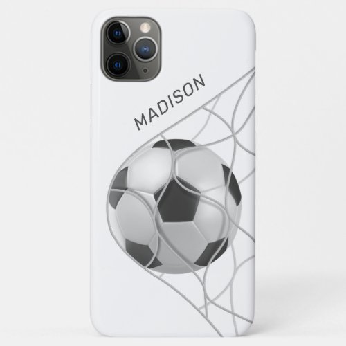 Custom name Soccer Goal phone cases