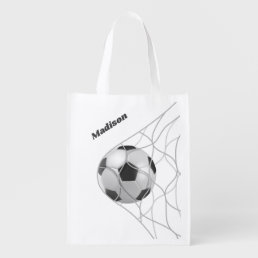 Custom name Soccer Goal reusable bags