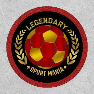 Custom Name Soccer Logo Patch