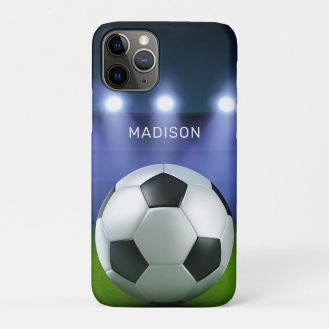 Custom name Soccer Stadium phone cases (Back)