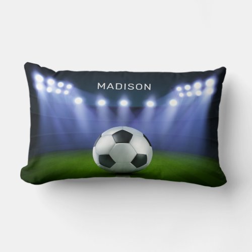 Custom name Soccer Stadium pillows