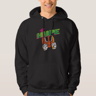 Custom Name Social on Back Hype Streamer Gamer  Hoodie