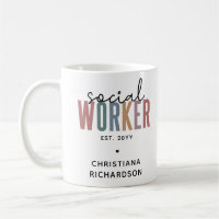 Custom Name Social Worker graduation Gifts