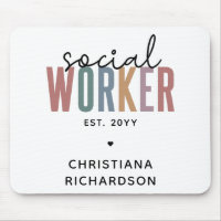 Custom Name Social Worker graduation Gifts