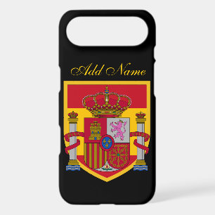 Custom Name Spain Flag, Personalized Spanish iPhone 17 Air Case