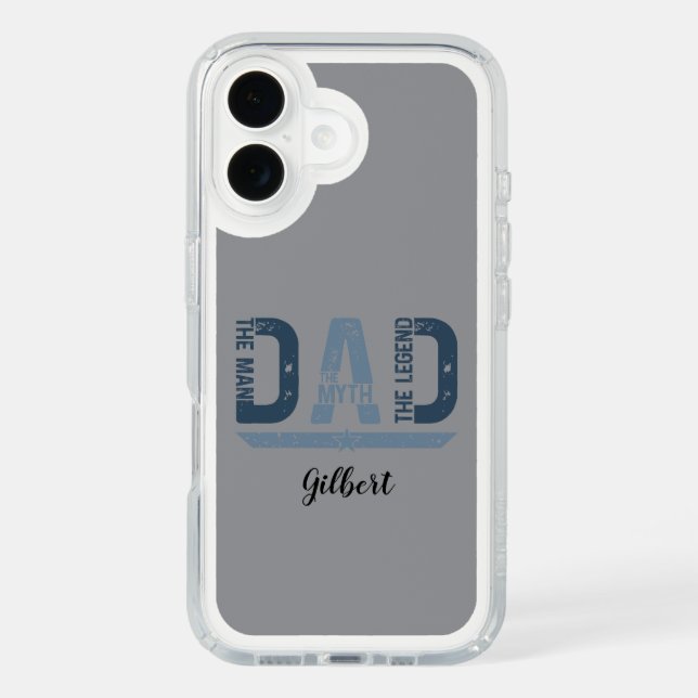 Custom Name Speck Phone Case To Dad The Legend  (Front)