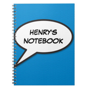 Custom Name Speech Bubble Retro Comic Book