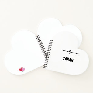 Custom Name Spiral Notebook – Simple & Stylish