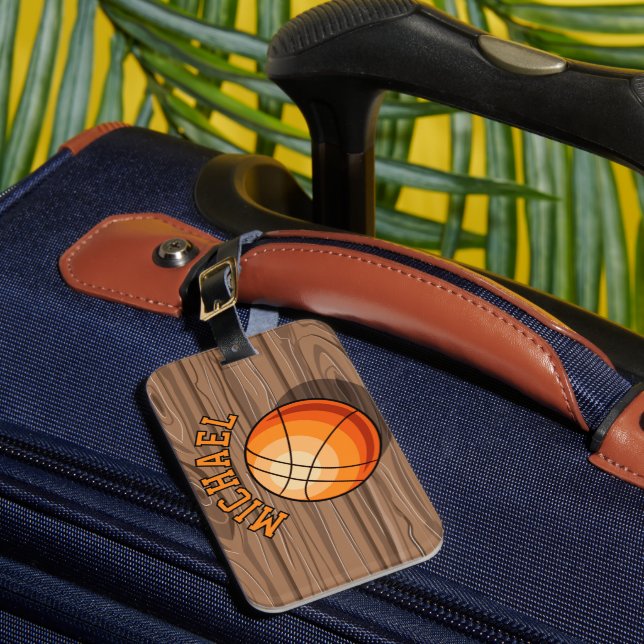Custom Name Sports Travel Tag (Front Insitu 1)