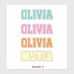 Custom Name Sticker