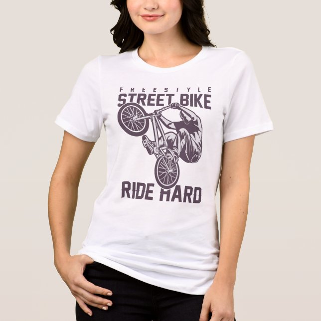 Custom name Street Bike shirts & jackets (Front)