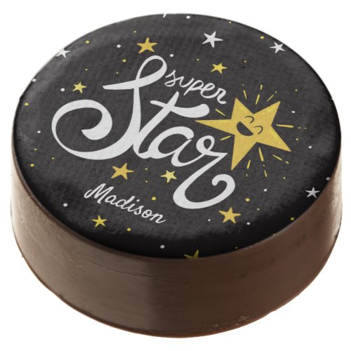 Custom name Superstar Chocolate Covered Oreo
