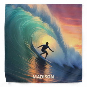 Custom Name Surfing Bandana