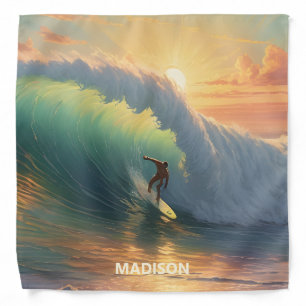 Custom Name Surfing Bandana