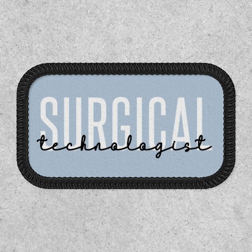 Custom Name Surgical Technologist Med Surg Tech  Patch