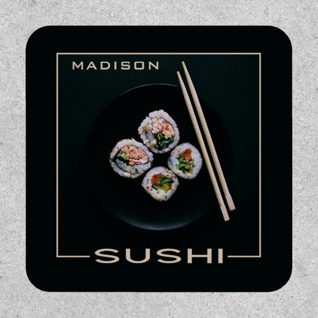 Custom name SUSHI Patch (Front)