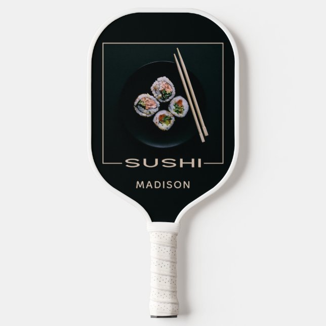 Custom name SUSHI Pickleball Paddle (Front)