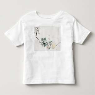CUSTOM NAME T-SHIRT FOR TODDLERS JAPANESE FLOWERS