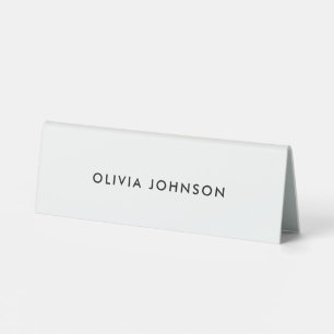 Custom Name Table Tent