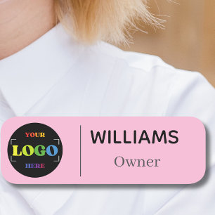 Custom Name Tag, Magnetic Name Tag, Custom Logo Name Tag