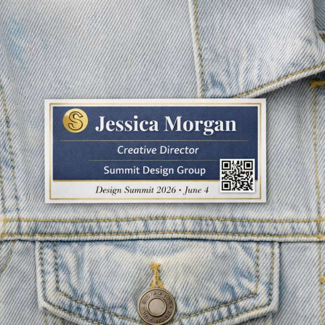 Custom Name Tags | Elegant Event Badges (Creator Uploaded)