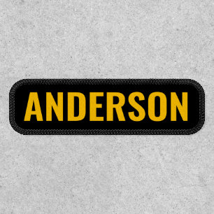 Custom Name Tapes Patch