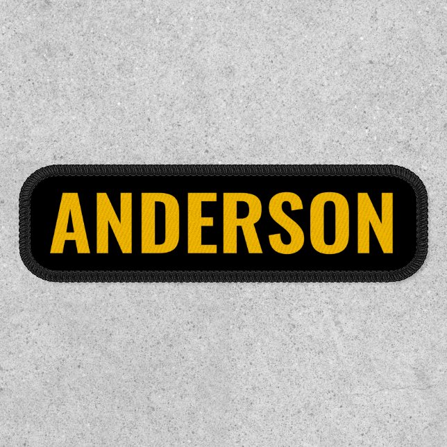 Custom Name Tapes Patch (Front)