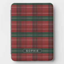 Custom Name Tartan Pattern