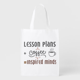 Custom Name Teacher Crossbody Bag - Lesson Plans C