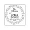 Custom Name Teacher Says Well Done Rubber Stamp