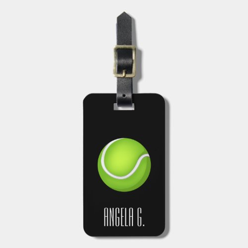 Custom Name Tennis Luggage Tag