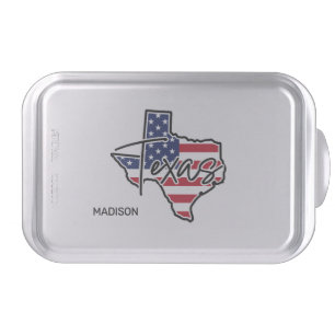 Custom Name Texas Cake Pan