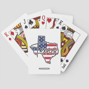 Custom Name Texas Poker Cards
